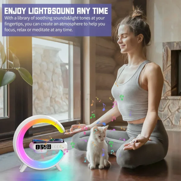 Multifunction 4 In 1 Wireless Charger Pad Stand - Image 5