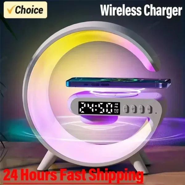 Multifunction 4 In 1 Wireless Charger Pad Stand